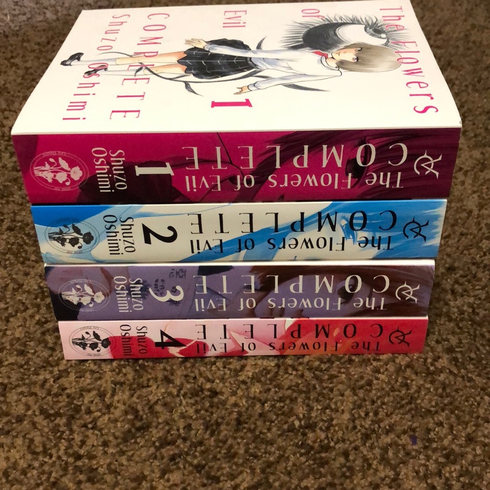 Flowers of Evil Complete Omnibuses vol. 1-4